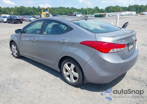 2012 Hyundai Elantra Gls (Ulsan Plant) z USA, uszkodzony, nr VIN KMHDH4AE7CU419340